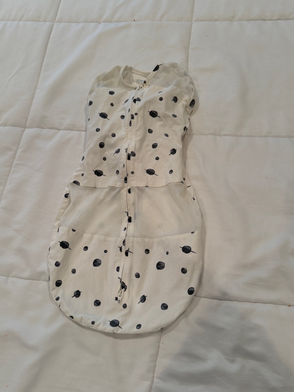 Happiest Baby Sleepea 5 Second Swaddle  MEDIUM organic Cotton sleep sack Blanket